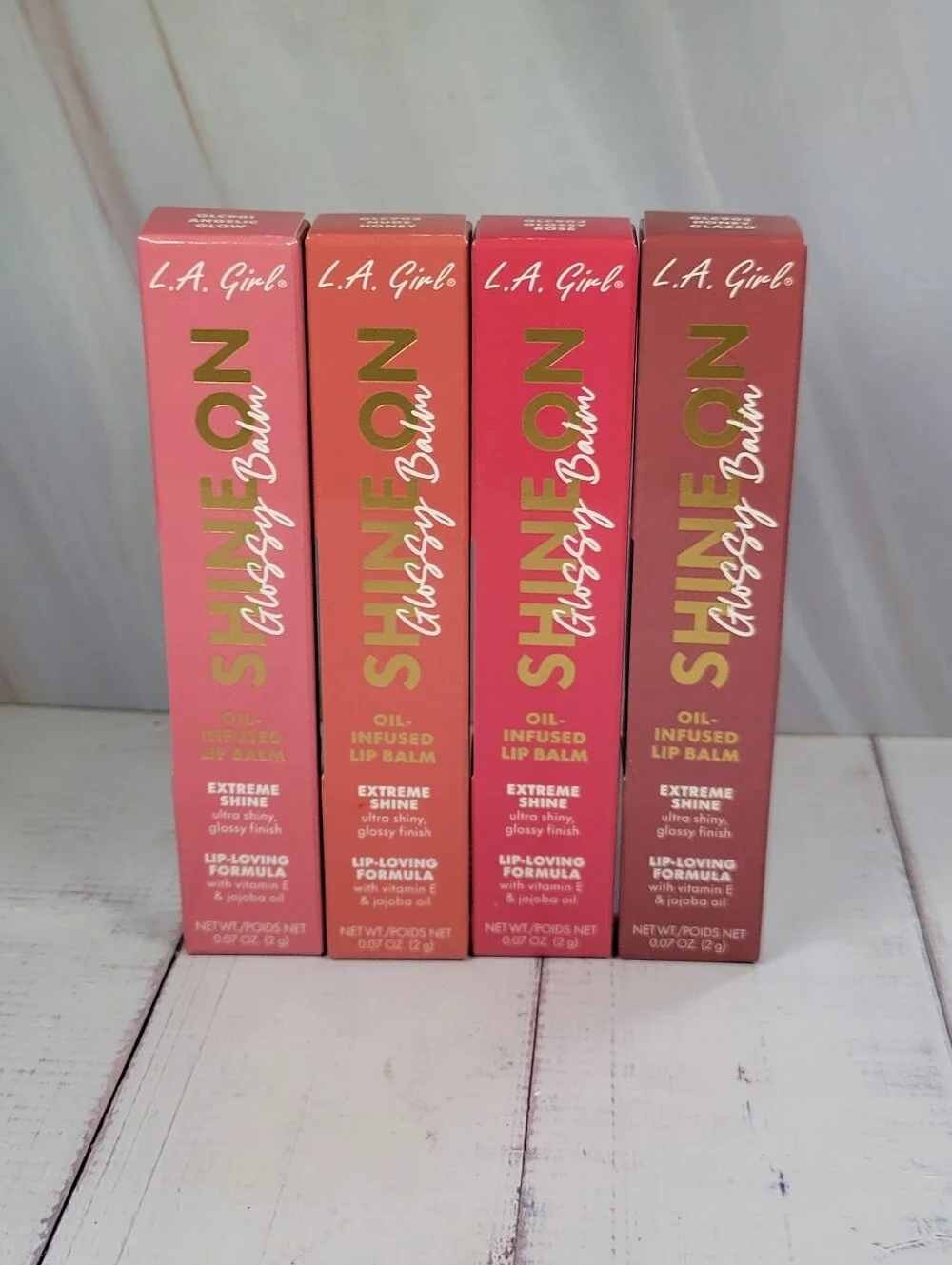 L.A. Girl Shine On Glossy Balm and L A. Girl Lip Liner Bundle NEW!